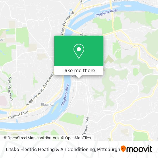 Litsko Electric Heating & Air Conditioning map