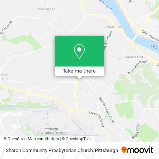 Mapa de Sharon Community Presbyterian Church