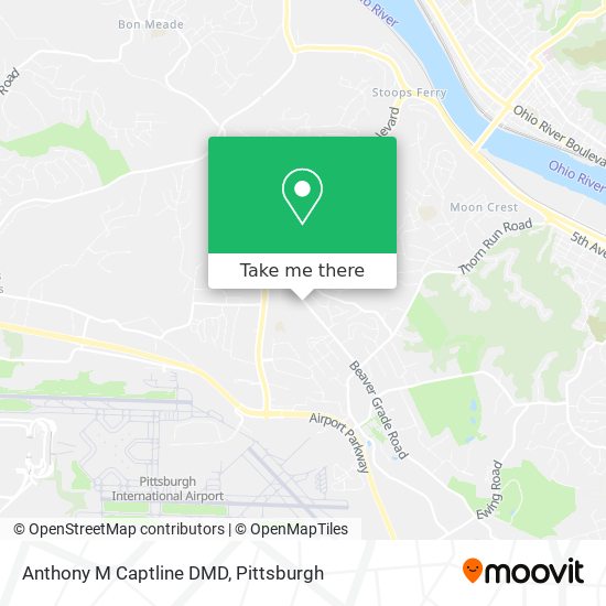 Mapa de Anthony M Captline DMD