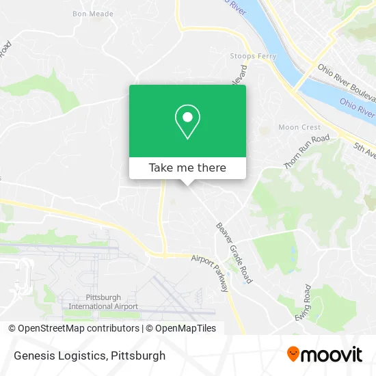 Genesis Logistics map