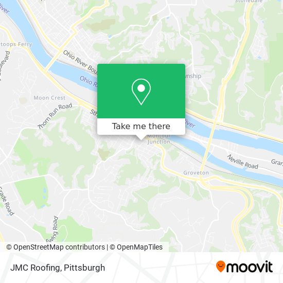 JMC Roofing map