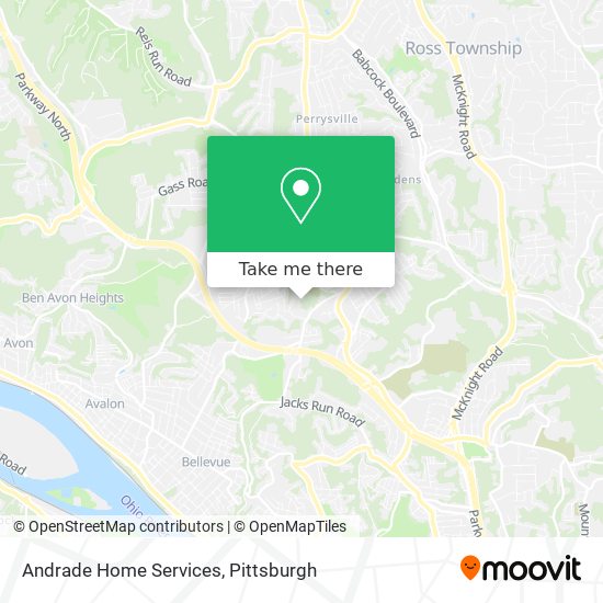 Andrade Home Services map