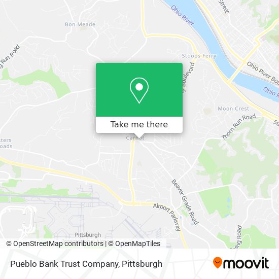 Mapa de Pueblo Bank Trust Company