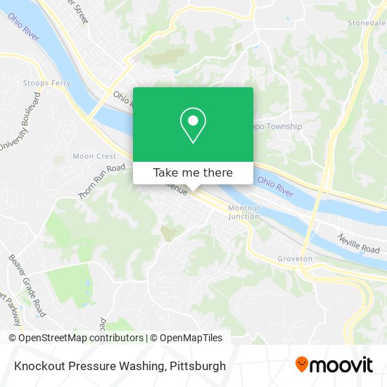 Mapa de Knockout Pressure Washing