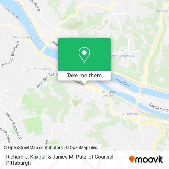 Mapa de Richard J. Klixbull & Janice M. Patz, of Counsel