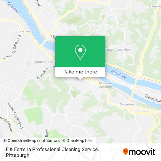 F & Ferreira Professional Cleaning Service map