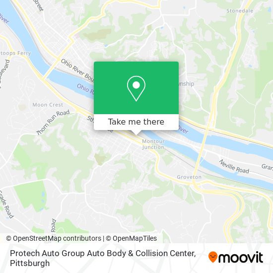 Protech Auto Group Auto Body & Collision Center map