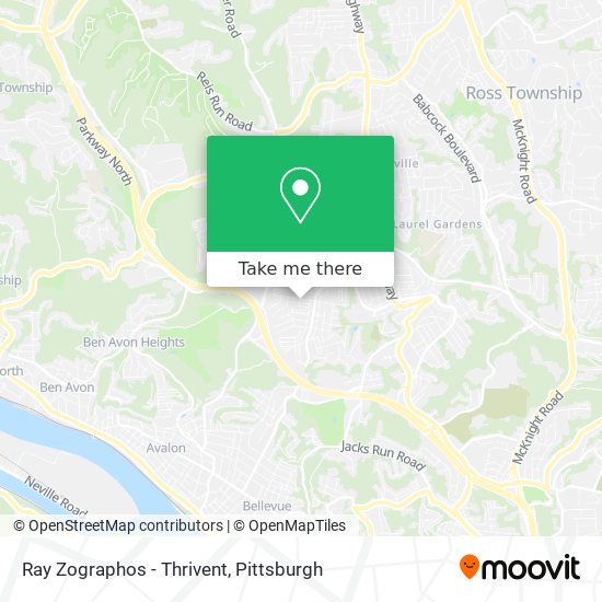 Mapa de Ray Zographos - Thrivent