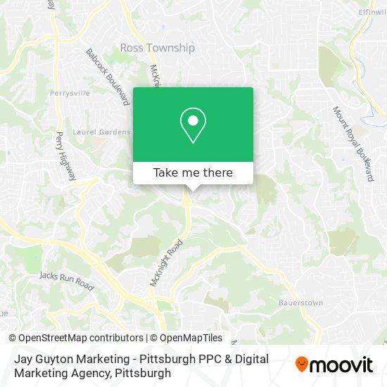 Mapa de Jay Guyton Marketing - Pittsburgh PPC & Digital Marketing Agency