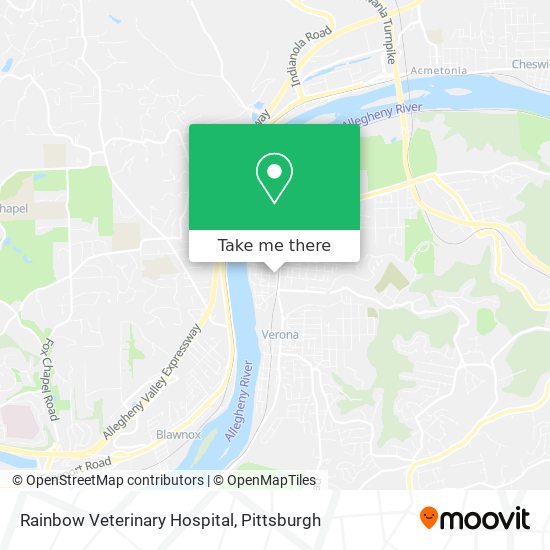 Rainbow Veterinary Hospital map