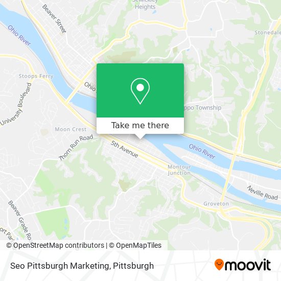 Seo Pittsburgh Marketing map