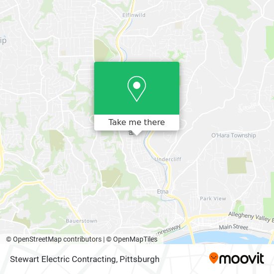 Stewart Electric Contracting map