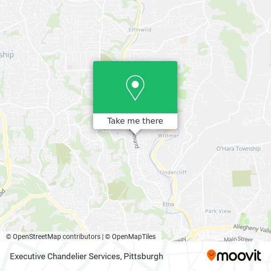 Executive Chandelier Services map