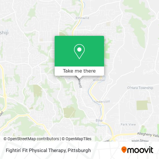 Mapa de Fightin' Fit Physical Therapy