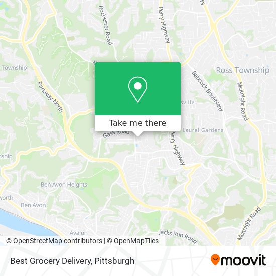 Best Grocery Delivery map