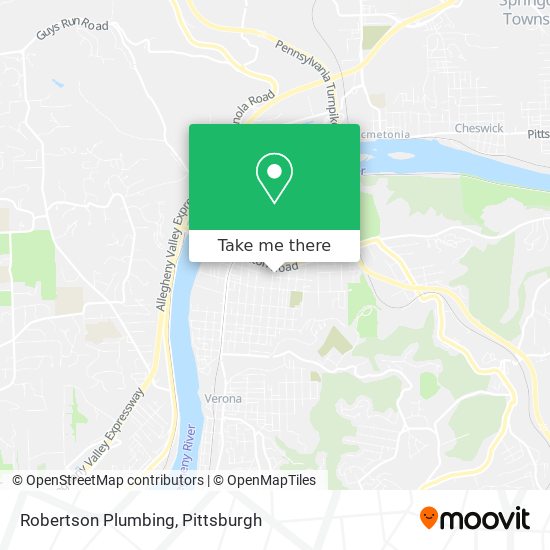 Robertson Plumbing map