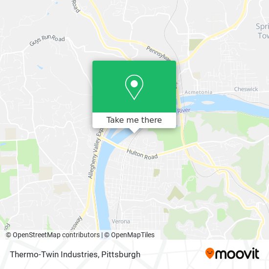 Thermo-Twin Industries map