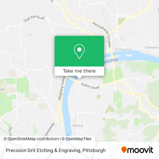 Precision Grit Etching & Engraving map