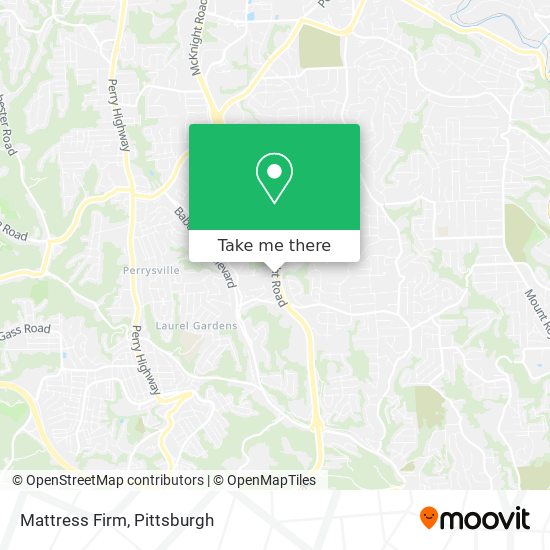 Mapa de Mattress Firm