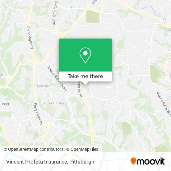 Vincent Profeta Insurance map