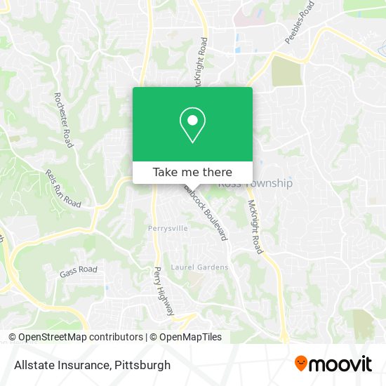 Allstate Insurance map