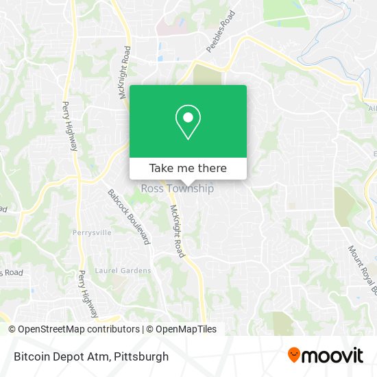 Mapa de Bitcoin Depot Atm