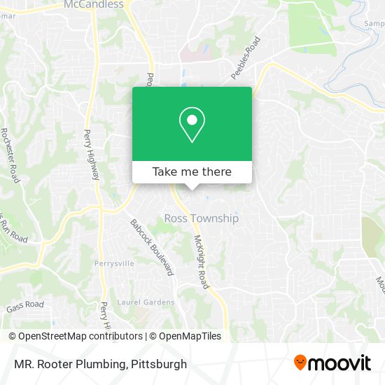 MR. Rooter Plumbing map