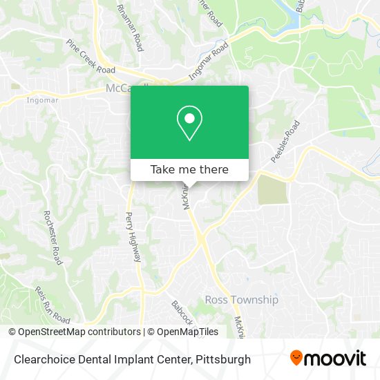 Mapa de Clearchoice Dental Implant Center