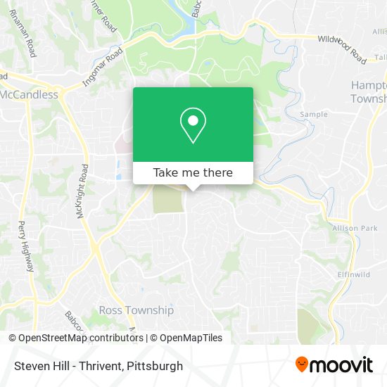 Steven Hill - Thrivent map