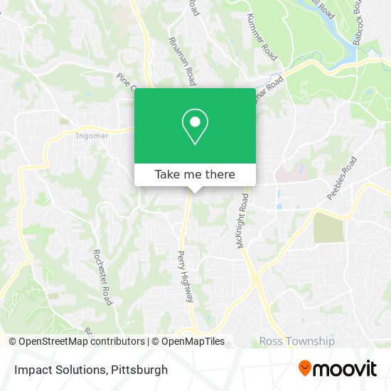 Impact Solutions map