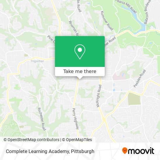 Complete Learning Academy map