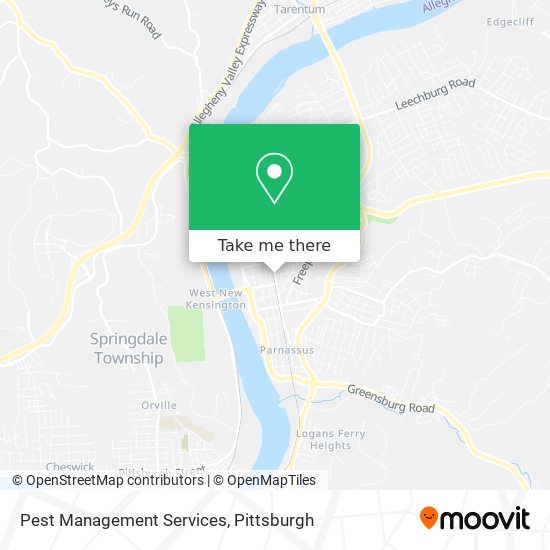 Pest Management Services map