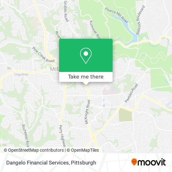 Dangelo Financial Services map