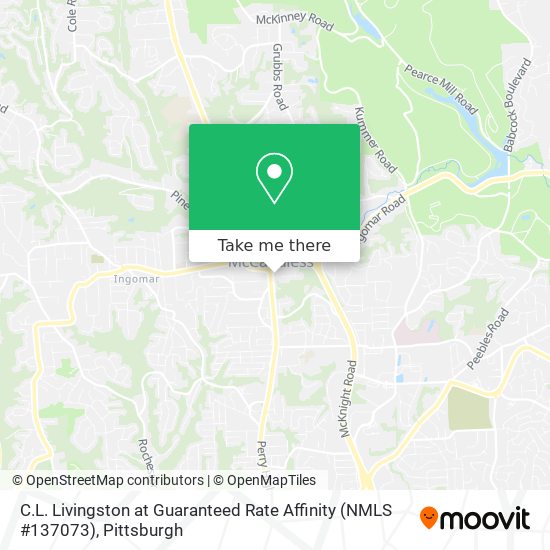 Mapa de C.L. Livingston at Guaranteed Rate Affinity (NMLS #137073)