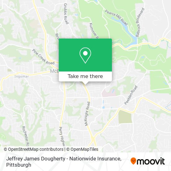 Jeffrey James Dougherty - Nationwide Insurance map