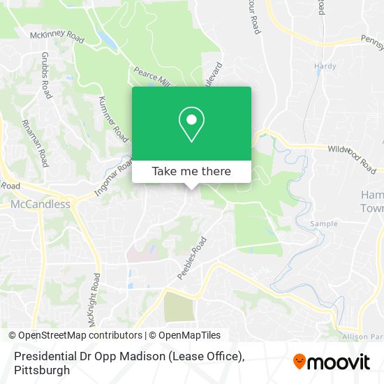 Mapa de Presidential Dr Opp Madison (Lease Office)