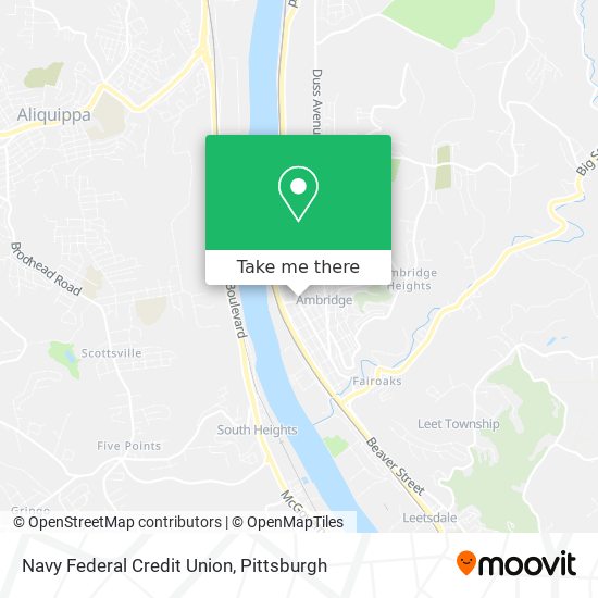 Mapa de Navy Federal Credit Union