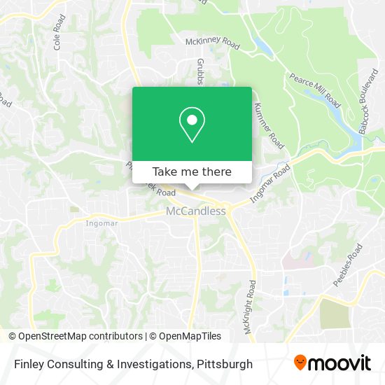 Mapa de Finley Consulting & Investigations