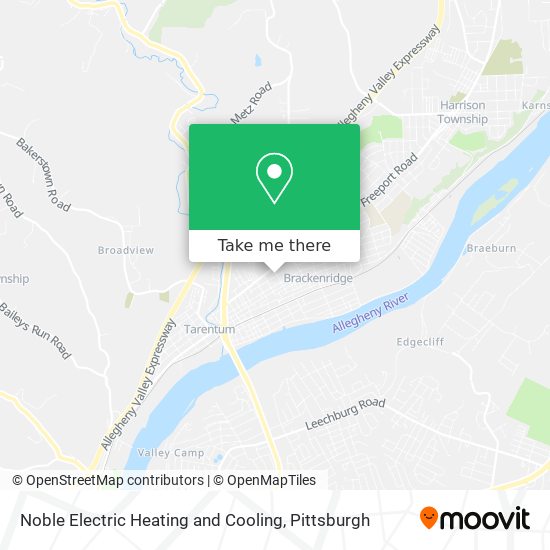 Mapa de Noble Electric Heating and Cooling