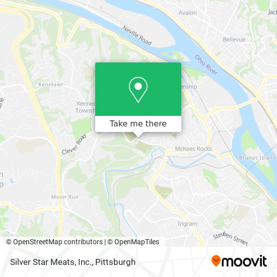 Silver Star Meats, Inc. map