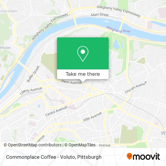 Commonplace Coffee - Voluto map