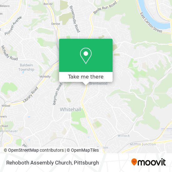 Rehoboth Assembly Church map