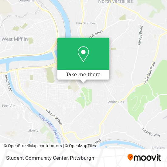 Student Community Center map