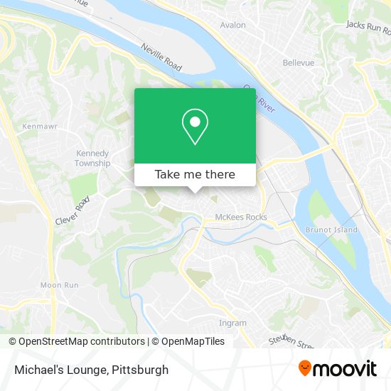 Michael's Lounge map