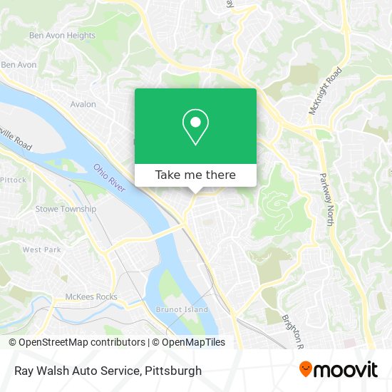 Mapa de Ray Walsh Auto Service