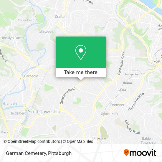 Mapa de German Cemetery