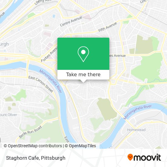 Mapa de Staghorn Cafe