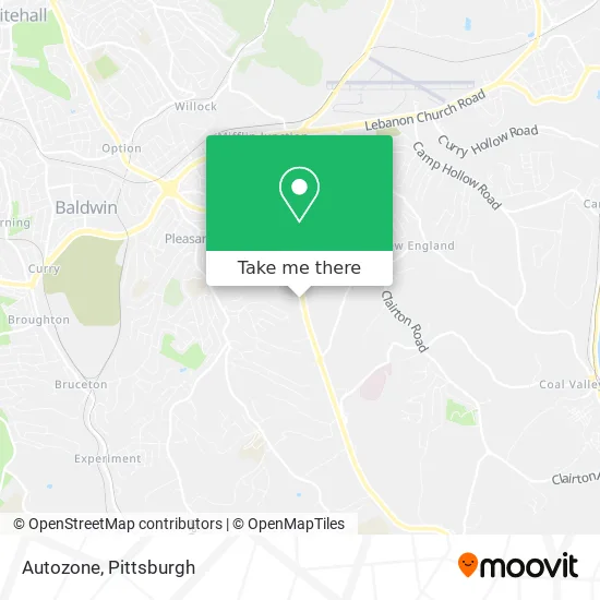 Autozone map