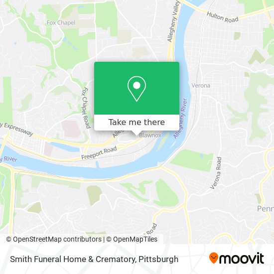 Mapa de Smith Funeral Home & Crematory