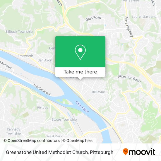 Mapa de Greenstone United Methodist Church